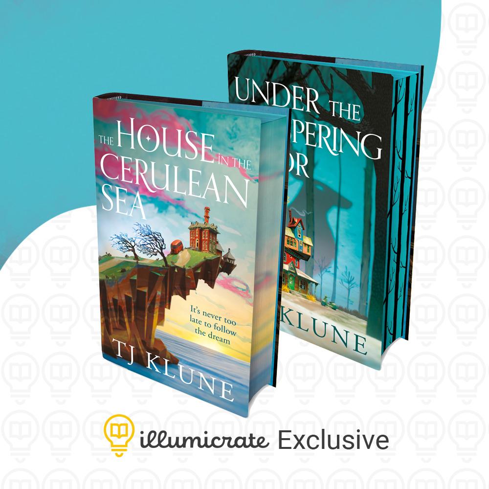Illumicrate Exclusive The House In The Cerulean Sea And Under The Whispering Door By Tj Klune