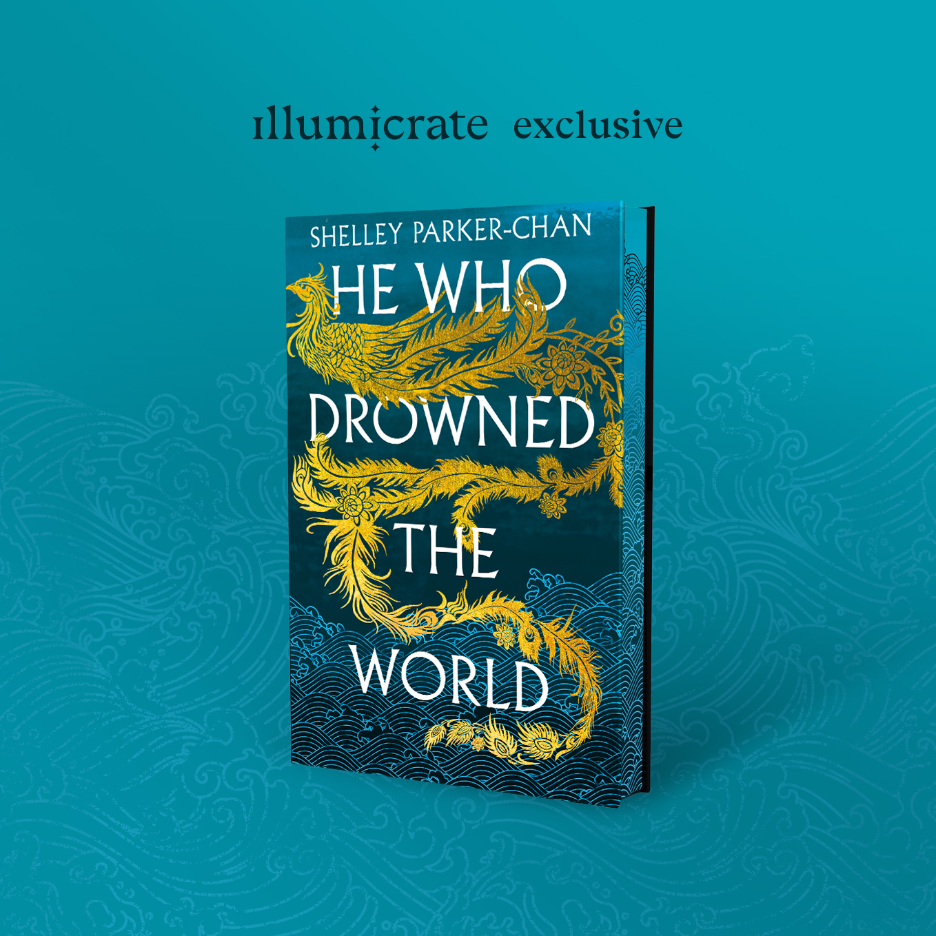 Illumicrate Exclusive He Who Drowned the World by Shelley ParkerChan Illumicrate