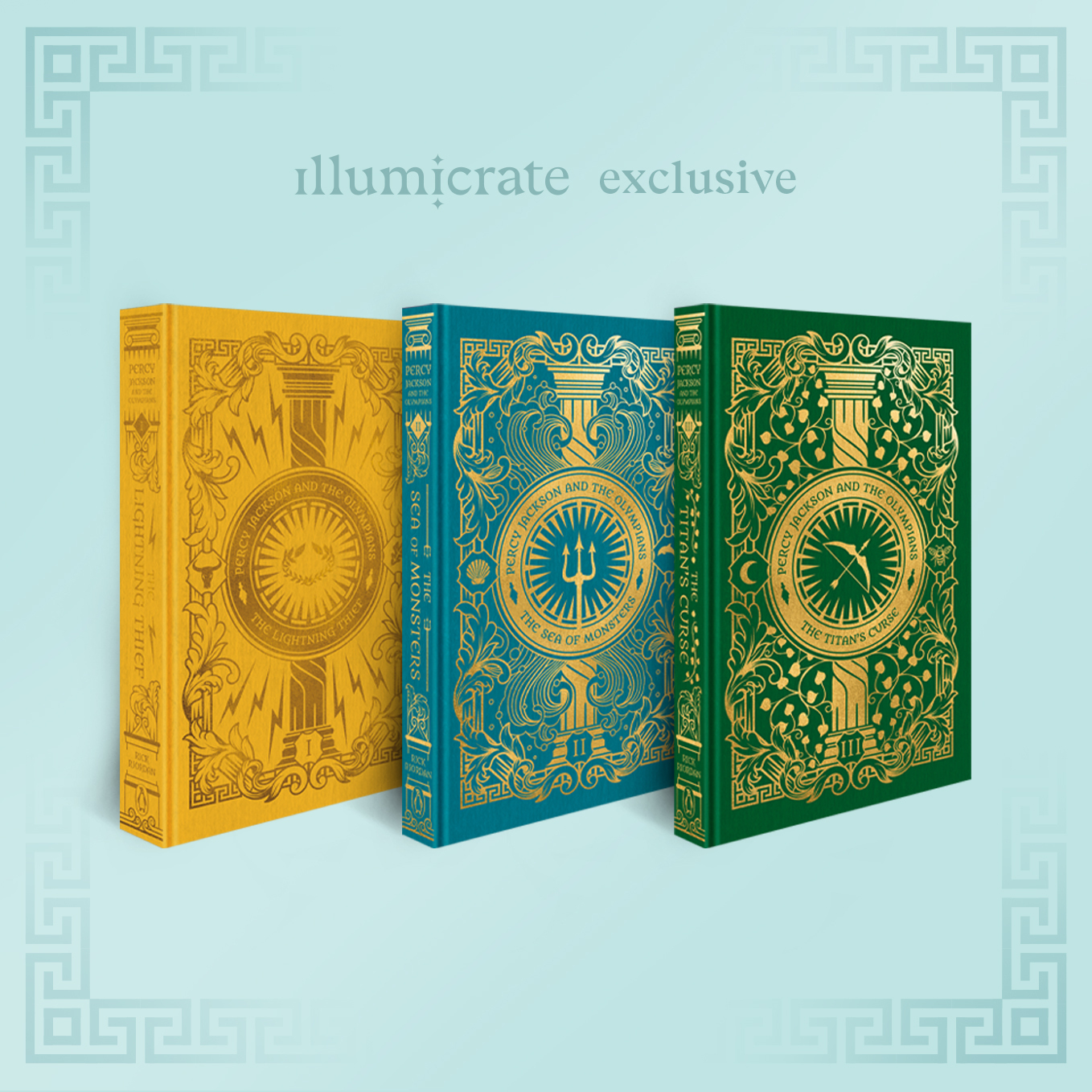 Illumicrate Exclusive: Percy Jackson and the Olympians series by 