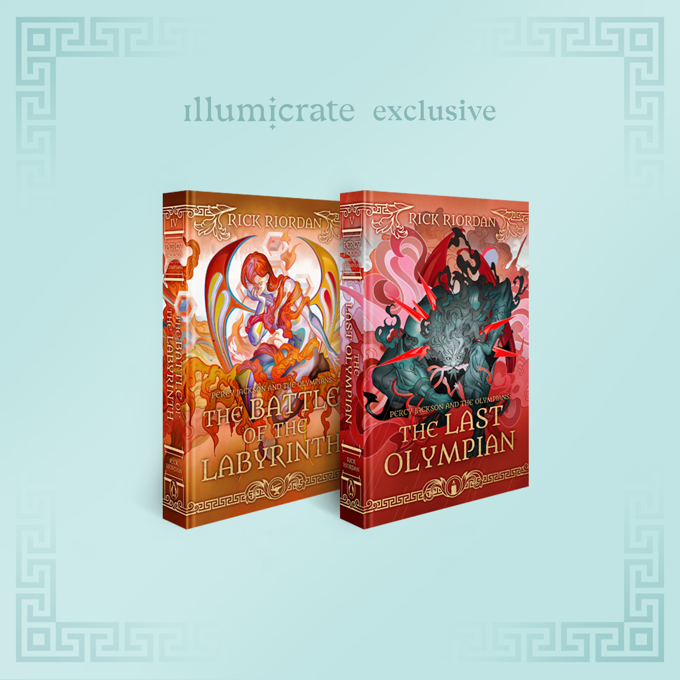 Illumicrate Exclusive: Percy Jackson and the Olympians series by Rick  Riordan - Illumicrate